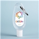 aerial view a clear & unscented fragrance hand sanitizer gel 2 oz, image 4 of 6