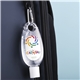 aerial view a clear & unscented fragrance hand sanitizer gel 2 oz, image 6 of 6