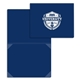 aerial view a navy blue certificate / diploma holders - 4 corners, image 1 of 2