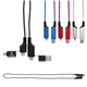 a group of 3 60w quick charge cable