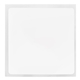 aerial view a white square rounded corner sticker, image 1 of 2