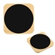 aerial view a bamboo free gwp bambright wireless charger, image 1 of 2