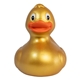 aerial view a gold custom rubber ducks, image 1 of 5