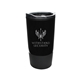 aerial view a black tuxedo 20 oz recycled tumbler - laser, premium, image 1 of 2