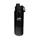 aerial view a black tuxedo 32 oz recycled sports bottle, laser - standard, image 1 of 2