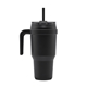 aerial view a phantom black reduce(r) 40 oz cold1 mug, laser, premium, image 1 of 3