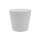 aerial view a white recycled promo pot, full color digital, image 1 of 4