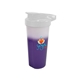 a frosted to purple perfect shaker mood 28 oz activ bottle, full color digital