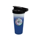 a frosted to blue perfect shaker mood 28 oz activ bottle, full color digital