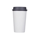 aerial view a gray circular 12 oz now cup, image 1 of 4
