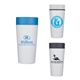 a group of circular 12 oz cup