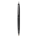 aerial view a black clear clics plunger pen, image 1 of 4