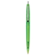 aerial view a green clear clics plunger pen, image 1 of 4