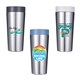 a group of circular 16 oz recycled stainless cup