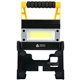 aerial view a yellow rechargeable 8w cob high stand worklight, image 1 of 6