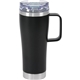 aerial view a black 16 oz urban peak(r) jasper vacuum mug, image 1 of 5