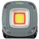 aerial view a gray rechargeable 20w cob / led stand worklight, image 1 of 15