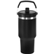 aerial view a black 34 oz urban peak(r) pinnacle flip straw tumbler, image 1 of 7