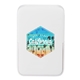 aerial view a white quik stand 10, 000 mah magclick(tm) wireless power bank, image 1 of 10