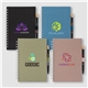 a group of terra recycled milk carton hard cover spiral a5 notebook reborn pen set
