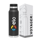 a group of 25 oz h2go voyager - matte black
