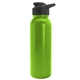 a metallic lime green bottle & black lid terrain - 24 oz metallike bottle with drink thru lid