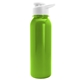 a metallic lime green bottle & white lid terrain - 24 oz metallike bottle with drink thru lid