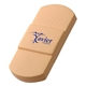 aerial view a tan adhesive bandage - stress reliever, image 1 of 2