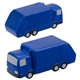 aerial view a blue garbage truck stress ball, image 1 of 4