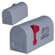 aerial view a gray mailbox - stress reliever, image 1 of 2
