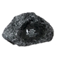 aerial view a black/white speckles marbled rock stress reliever, image 1 of 2