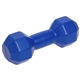 aerial view a blue dumbbell stress reliever, image 1 of 2