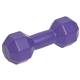 aerial view a purple dumbbell stress reliever, image 1 of 2