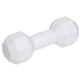 aerial view a white dumbbell stress reliever, image 1 of 2