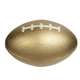 aerial view a gold small football stress reliever, image 1 of 2