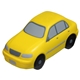 aerial view a yellow sedan stress reliever, image 1 of 2