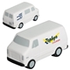 aerial view a white service van - stress reliever, image 1 of 2