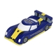 aerial view a blue stock car - stress reliever, image 1 of 2