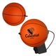 aerial view a orange basketball yo - yo bungee - stress reliever, image 1 of 2
