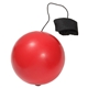 aerial view a red stress ball yo - yo bungee, image 1 of 2