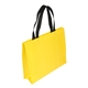 aerial view a yellow raindance xl water resistant non - woven tote, image 1 of 2