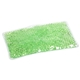 aerial view a green large aqua rectangle pearls hot cold pack, image 1 of 2