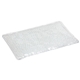aerial view a white large aqua rectangle pearls hot cold pack, image 1 of 2