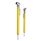 aerial view a gold quick view tire gauge, image 1 of 2
