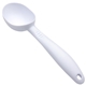 aerial view a white promotional personalized plastic arctic ice cream scoop, image 1 of 2