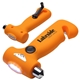 aerial view a orange car escape tool with dynamo light, image 1 of 2