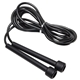aerial view a black quick - speed jump rope, image 1 of 2