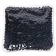 aerial view a solid black square aqua pearls hot / cold pack, image 1 of 2