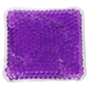 aerial view a purple square aqua pearls hot / cold pack, image 1 of 2