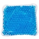 aerial view a royal blue square aqua pearls hot / cold pack, image 1 of 2